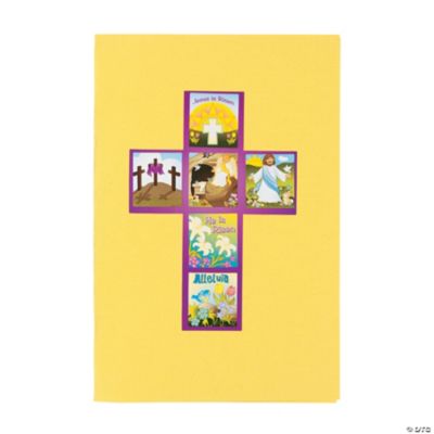 “He Lives!” Cross Make-A-Sticker Scene