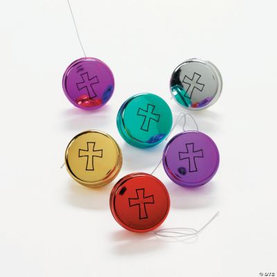 Mini Metallic Religious Yo-Yos