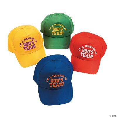 “God's Team” Baseball Caps