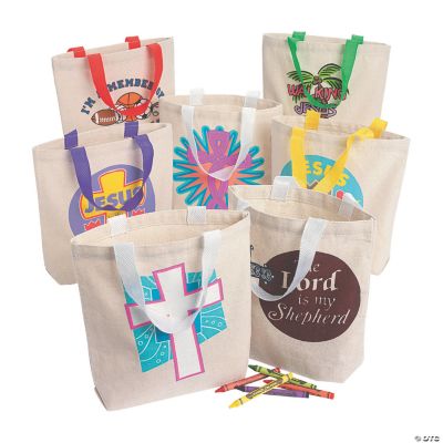 Religious Tote Bag Assortment