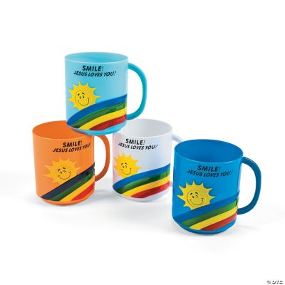 “Smile! Jesus Loves You!” Mugs
