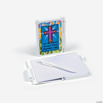 Personalized Religious Notepad Cases With Pen