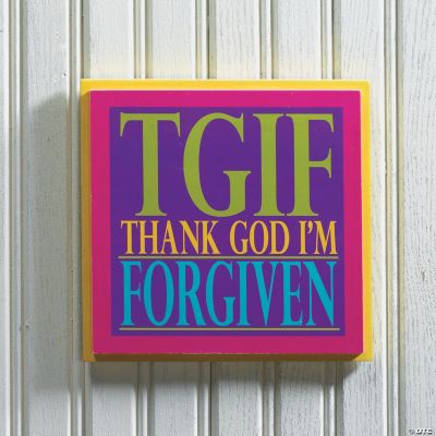 “TGIF” Plaque