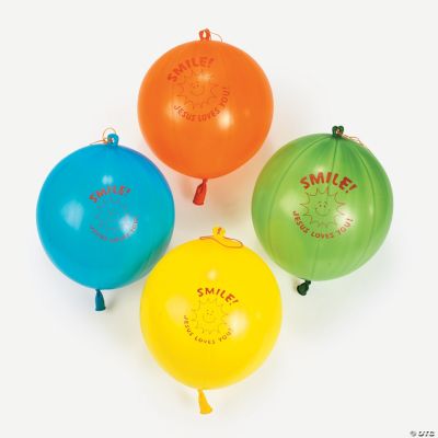 “Smile! Jesus Loves You!” Punch Balls