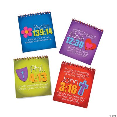 Live In His Love Spiral Color Pads With Stickers