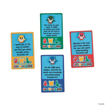 “O.W.L.” Pins On Cards