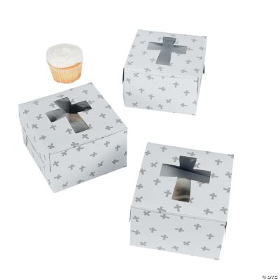 Cupcake Boxes With Crosses