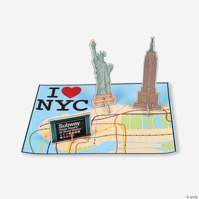 New York Pop Out Sticker Scenes