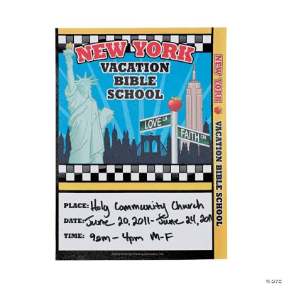 VBS New York Program Inserts