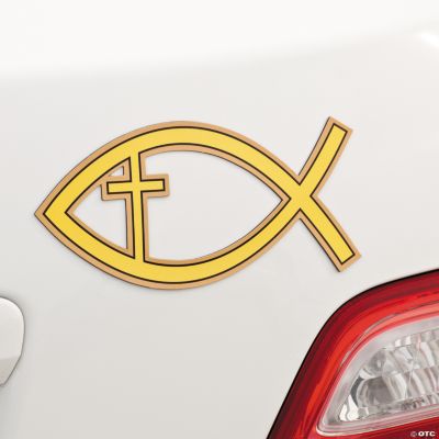 Religious Fish Car Magnets