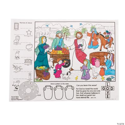 VBS Nazareth Activity Placemats