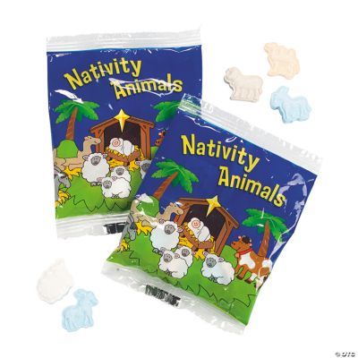 “Nativity Animals” Candy Fun Packs