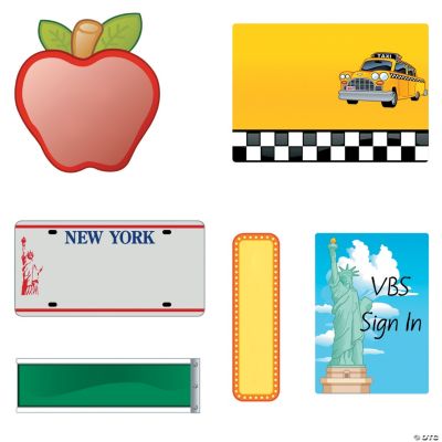 VBS New York Station Signs