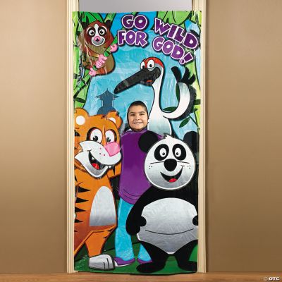 VBS Panda And Friends Photo Door Banner