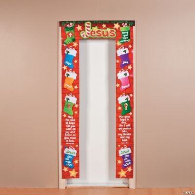 “Hang Your Hope On Him” Door Border