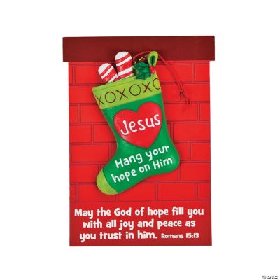 “Hang Your Hope On Him” Ornaments With Card