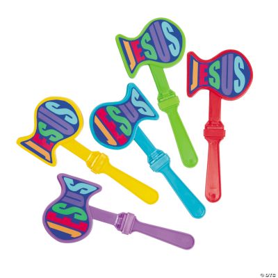 Inspirational “Jesus” Fish Hand Clappers