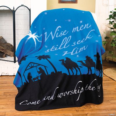 “Wise Men Still Seek Him” Throw