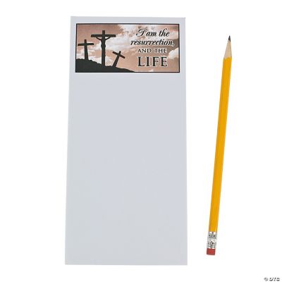 Three Crosses On The Hill Magnetic Notepads