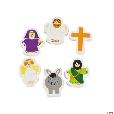 Religious Character Erasers