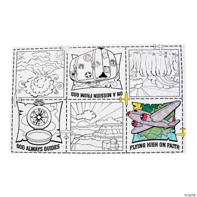 Awesome Adventure Coloring Table Cover