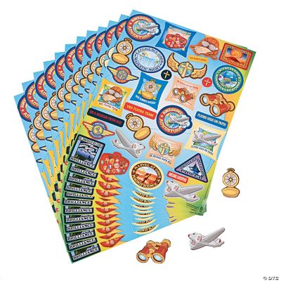 Awesome Adventure Sticker Sheets
