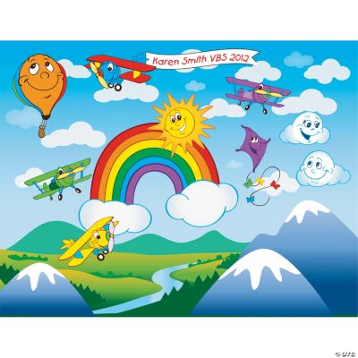 Up & Away Make-A-Sticker Scenes