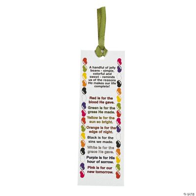 Jelly Bean Prayer Bookmarks Oriental Trading Discontinued