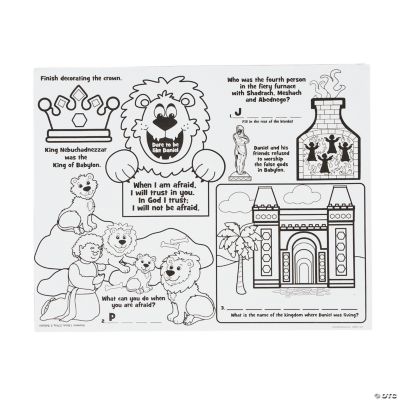 Babylon Activity Mats - Oriental Trading - Discontinued