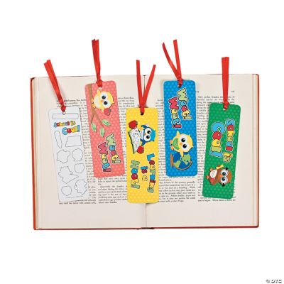 Owl Bookmarks With Stickers