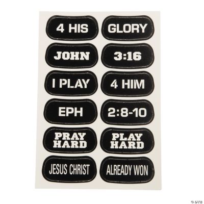 Religious Football Face Tattoos