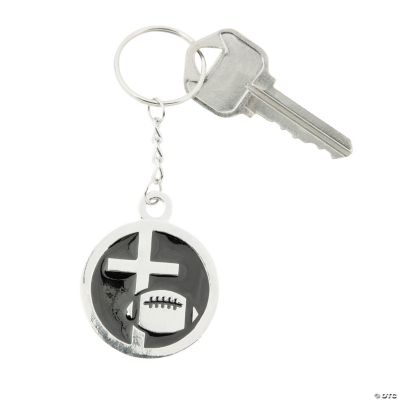 Football Christian Athlete Key Chains
