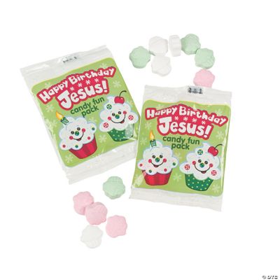 “Happy Birthday Jesus!” Candy Fun Packs