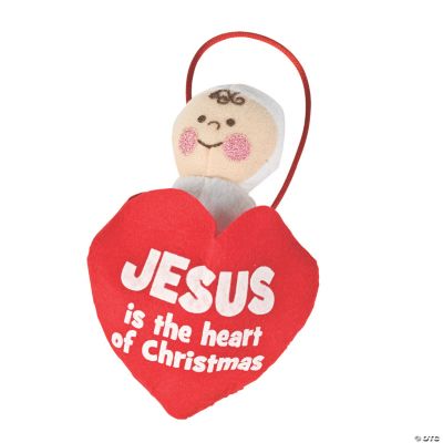Plush Baby Jesus Ornaments
