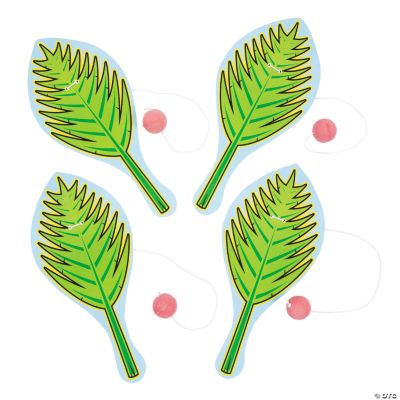 Palm Frond Paddleball Games