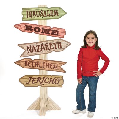 Bible Cities Directional Sign