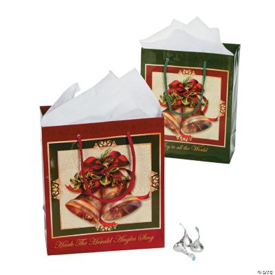 Medium Christmas Bells Gift Bags