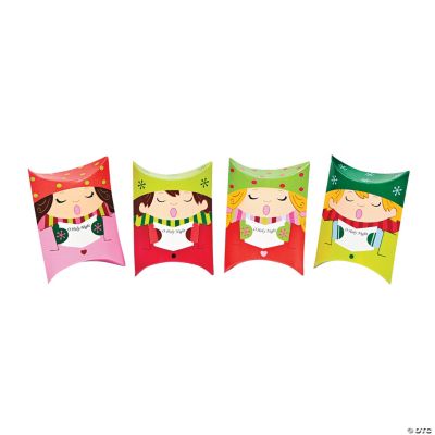 Holiday Carolers Pillow Boxes