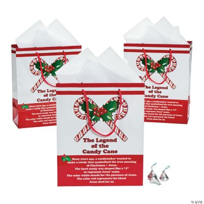 “The Legend Of The Candy Cane” Gift Bags