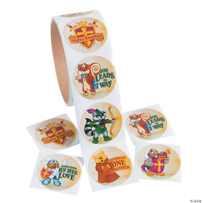 “Mighty Kingdom” Roll Stickers