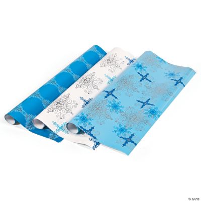 Inspirational Snowflake Wrapping Paper