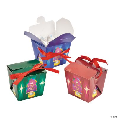 Inspirational Christmas Takeout Boxes