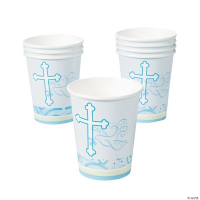Blue Faithful Dove Cups