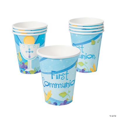 Blue “First Communion” Cups