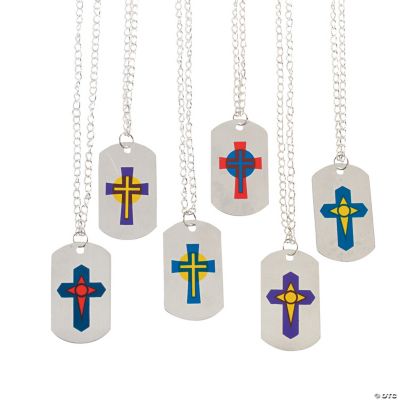 Religious Dog Tag Necklaces