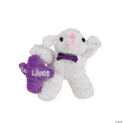 Plush “He Lives!” Lambs