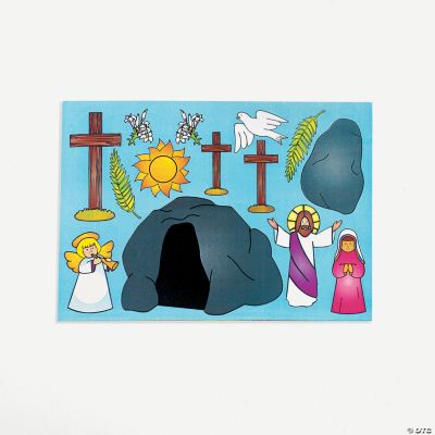“He Lives!” Make-A-Sticker Scenes