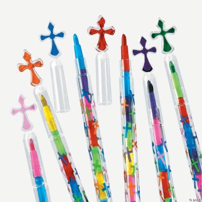 Religious Stacking Point Crayons