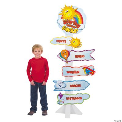 Up & Away Directional Sign