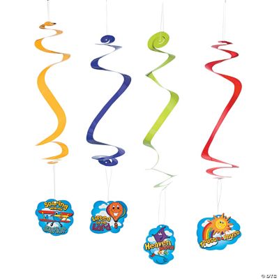 Up & Away Dangling Swirls